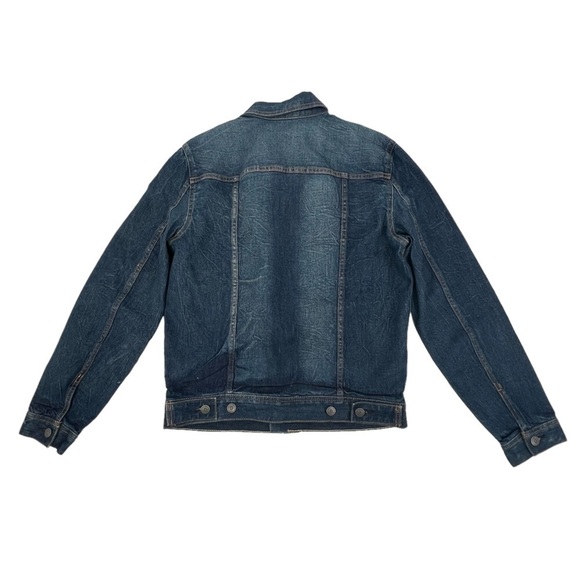 George Button Front Denim Jean Jacket Size Small 34-36 Men’s - Picture 3 of 5